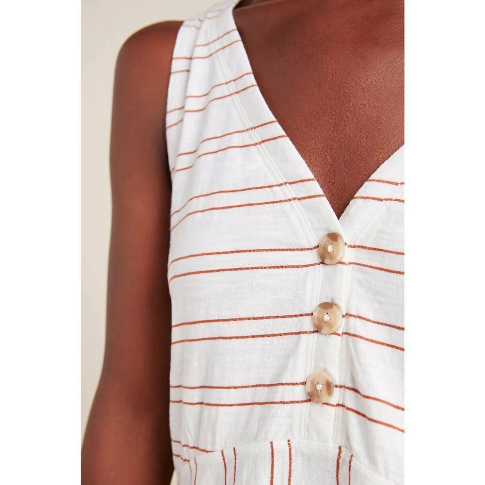 Maeve Anthropologie Alayne Sleeveless Tunic Top Small Cotton Tank Womens New - Picture 4 of 16